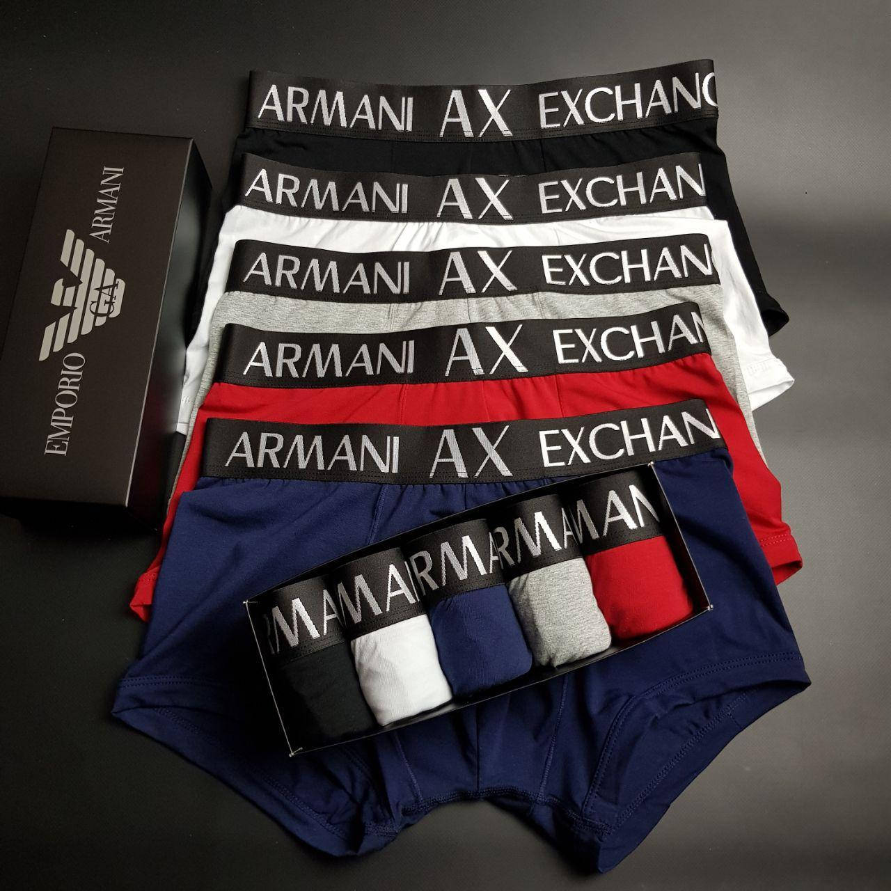 Набор мужских трусов "Armani" Армани, в подарочной упаковке, 5 шт./уп. (арт. U12), Разные цвета
Набор мужских трусов "Armani" Армани, в подарочной упаковке, 5 шт./уп. (арт. U12), Разные цвета