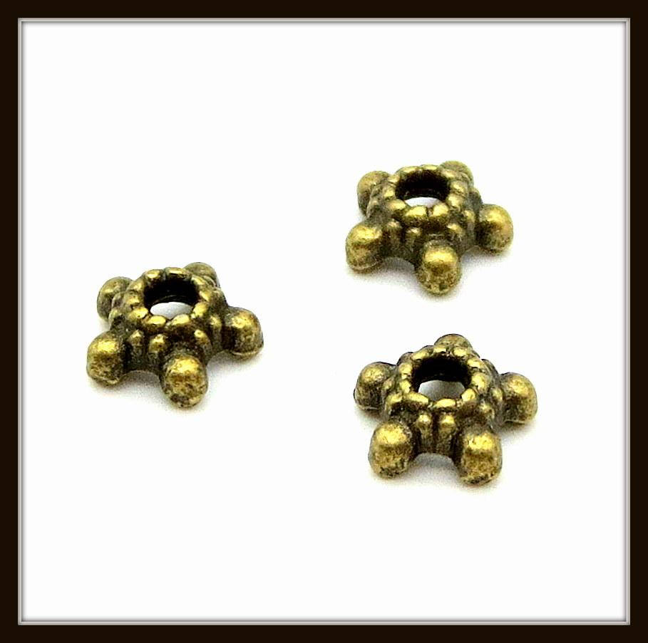 Обниматели для бусин бали "бронза" (d 0,5 см, h 0,2) 60 шт в уп.
Обниматели для бусин бали "бронза" (d 0,5 см, h 0,2) 60 шт в уп.