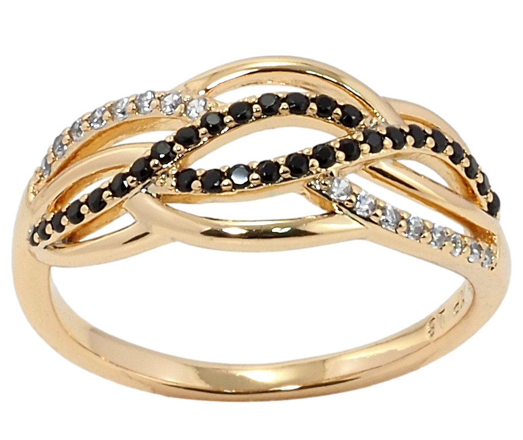Кольцо Xuping Позолота 18K "Сплетение дорожек черно-белого циркония" р.16,17,18,19,19.5,20
Кольцо Xuping Позолота 18K "Сплетение дорожек черно-белого циркония" р.16,17,18,19,19.5,20