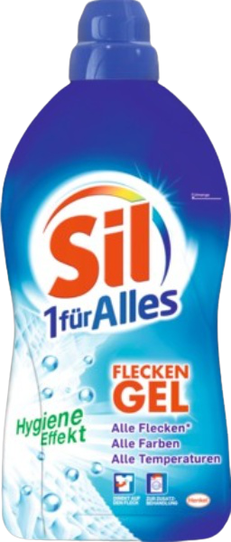 Пятновыводитель для белых и цветных тканей Sil Flecken-Gel 1-für-Alles Hygiene effekt 1300 мл
Пятновыводитель для белых и цветных тканей Sil Flecken-Gel 1-für-Alles Hygiene effekt 1300 мл