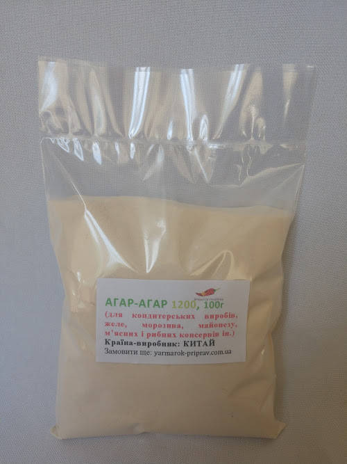 Агар-агар 1200, 100г 
Агар-агар 1200, 100г