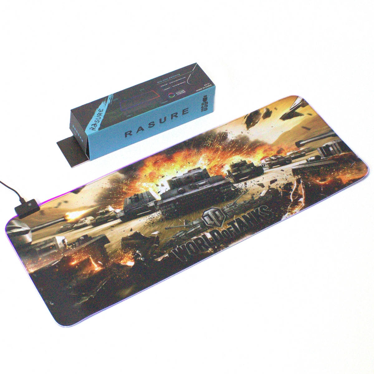 Большой коврик для мыши с подсветкой RGB World of Tanks 700х300 Игровая геймерская поверхность Танки, Разные цвета
Большой коврик для мыши с подсветкой RGB World of Tanks 700х300 Игровая геймерская поверхность Танки, Разные цвета