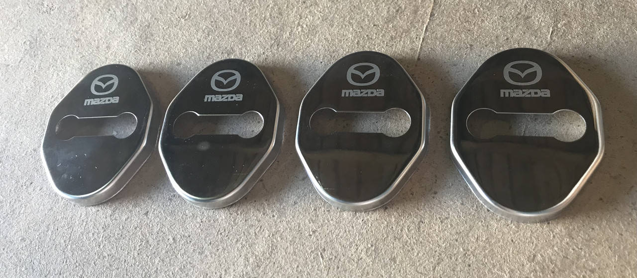 Хром на петли (хром на замки) дверей, накладки замков Mazda
Хром на петли (хром на замки) дверей, накладки замков Mazda