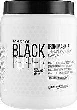 Укрепляющая несмываемая маска для непослушных волос Inebrya Black Pepper Iron Mask 1000 мл.
Укрепляющая несмываемая маска для непослушных волос Inebrya Black Pepper Iron Mask 1000 мл.