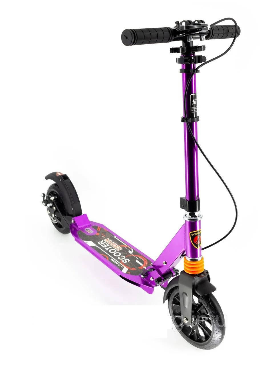 Двухколесный Самокат Scooter Urban Sport 117B Фиолетовый. ДИСКОВЫЙ ТОРМОЗ!. От 6 до 18 лет
Двухколесный Самокат Scooter Urban Sport 117B Фиолетовый. ДИСКОВЫЙ ТОРМОЗ!. От 6 до 18 лет