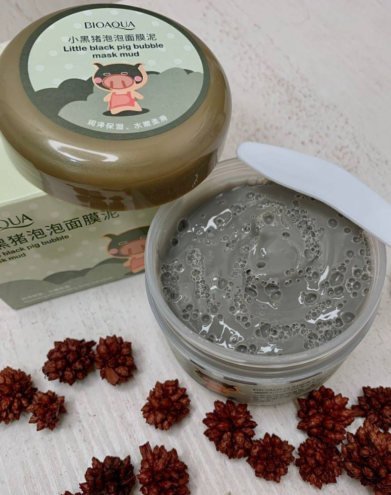 Кислородная, пузырьковая маска Bioaqua Carbonated Bubble Clay Mask , пенная маска ( Little black pig bubble)
Кислородная, пузырьковая маска Bioaqua Carbonated Bubble Clay Mask , пенная маска ( Little black pig bubble)