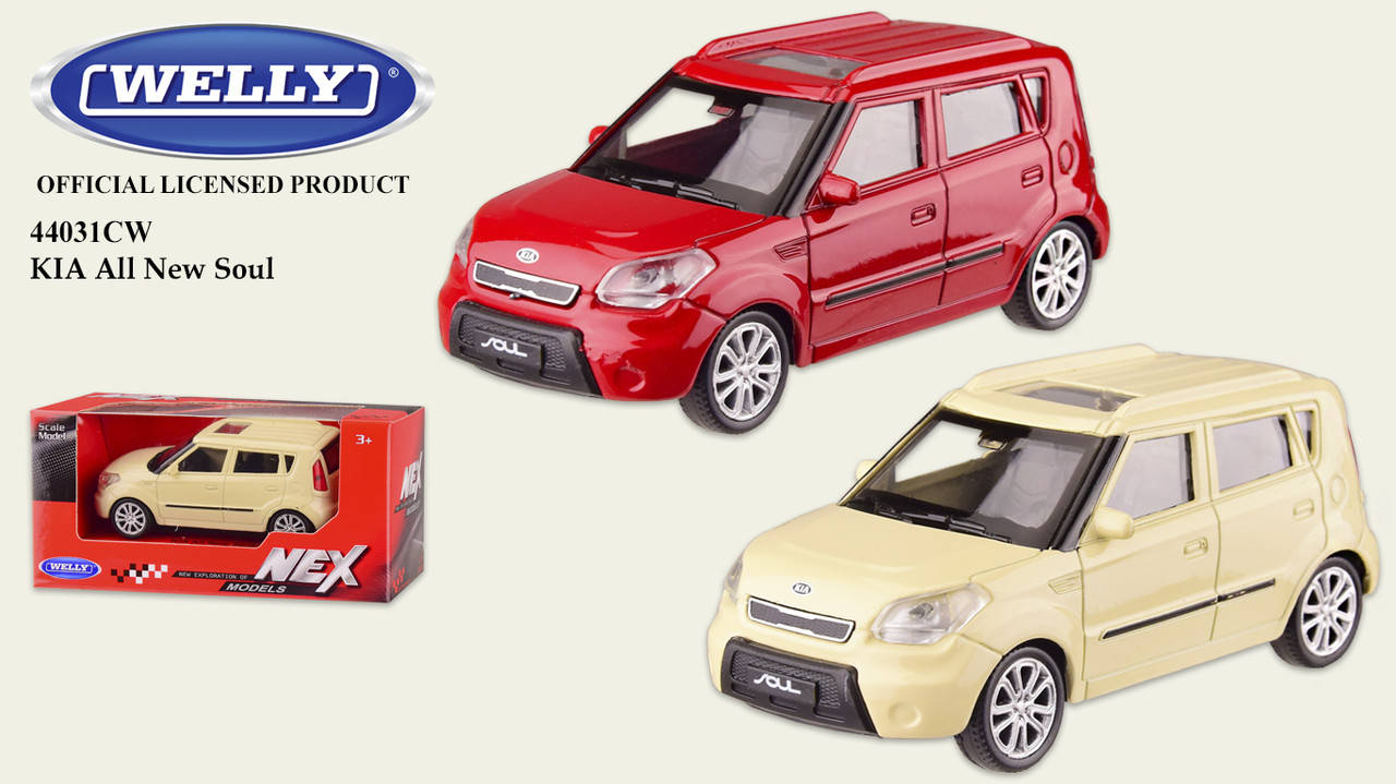 Машина метал 44031CW (72шт|3) "WELLY"1:43 KIA SOUL,2 цвета,в кор.13*6*5,5см, р-р игрушки – 9*4*3.5 см
Машина метал 44031CW (72шт|3) "WELLY"1:43 KIA SOUL,2 цвета,в кор.13*6*5,5см, р-р игрушки – 9*4*3.5 см