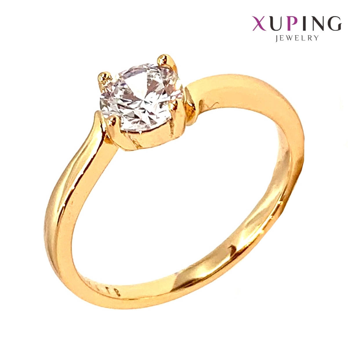 Кольцо Xuping, белые фианиты (куб. цирконий), ширина 6 мм, вес 2 г, позолота 18K, ХР01405 (17)
Кольцо Xuping, белые фианиты (куб. цирконий), ширина 6 мм, вес 2 г, позолота 18K, ХР01405 (17)