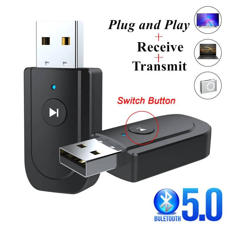 3 в 1 USB Bluetooth 5.0 RT-09 Аудио Передатчик Приемник Адаптер для ТВ ПК Автомобиль AUX Transmitter+Receiver
3 в 1 USB Bluetooth 5.0 RT-09 Аудио Передатчик Приемник Адаптер для ТВ ПК Автомобиль AUX Transmitter+Receiver