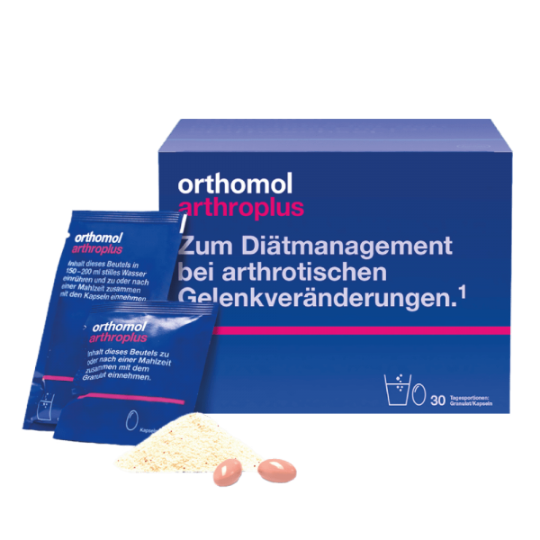 Витамины Ортомол Артроплюс порошок+капсулы для здоровья хрящей и суставов 30 дней Германия Оrthomol Arthroplus
Витамины Ортомол Артроплюс порошок+капсулы для здоровья хрящей и суставов 30 дней Германия Оrthomol Arthroplus
