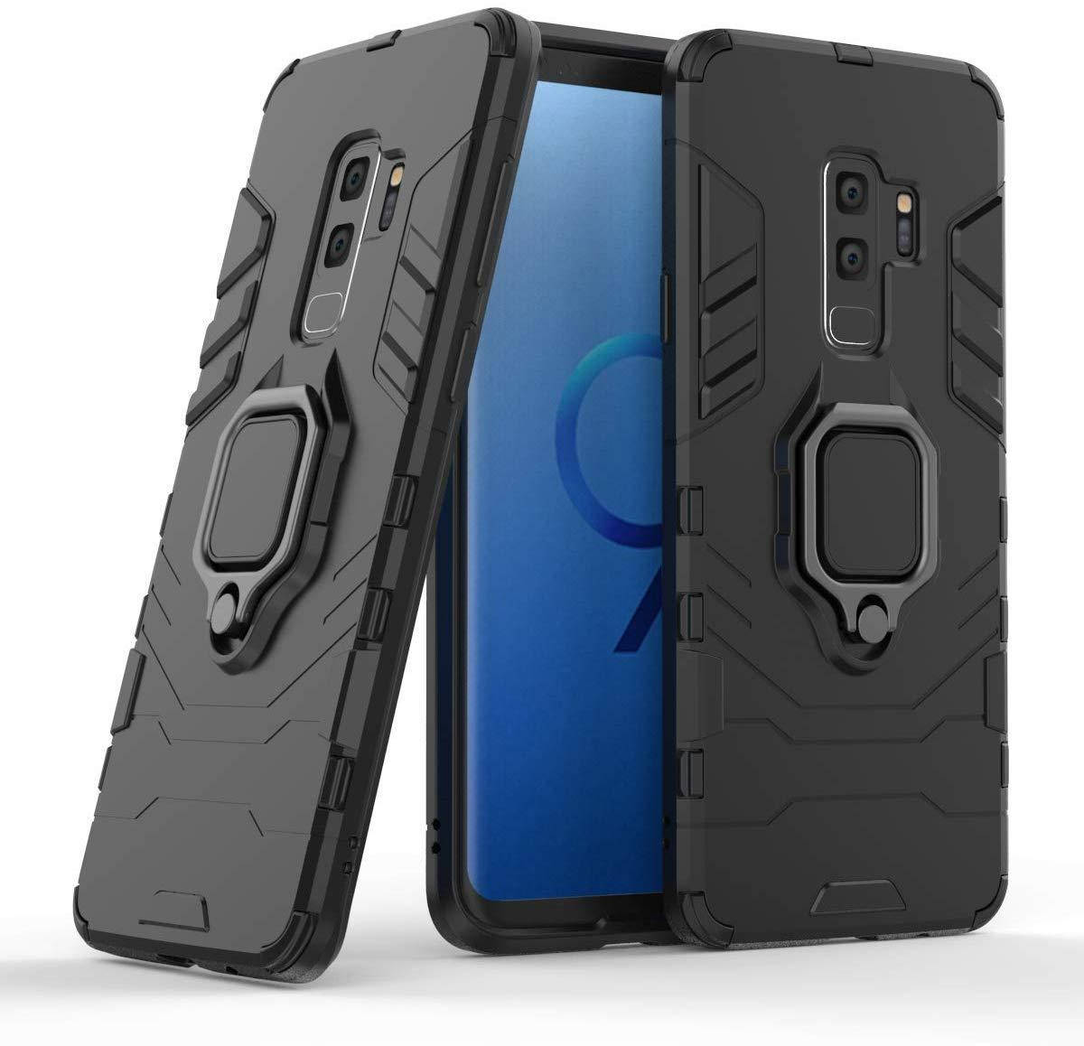 Чехол Iron Ring для Samsung Galaxy S9 / G960 бронированный бампер Броня Black, Черный
Чехол Iron Ring для Samsung Galaxy S9 / G960 бронированный бампер Броня Black, Черный