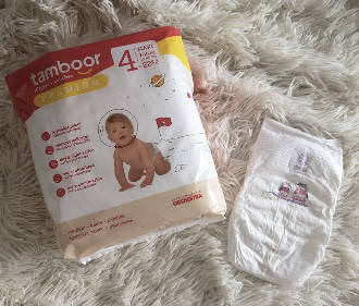Подгузники Tamboor premium Франция (уровень японских) 4 (7-18кг) 22шт, Белый 
Подгузники Tamboor premium Франция (уровень японских) 4 (7-18кг) 22шт, Белый