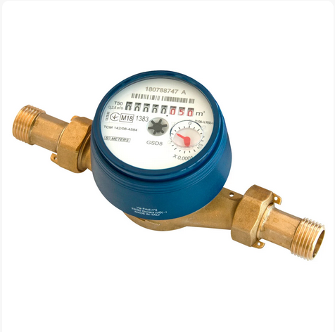 Счетчик воды водомер B Meters Италия холодная вода 1/2" 2,5 куб 110 мм со штуцера Июля 2022 года
Счетчик воды водомер B Meters Италия холодная вода 1/2" 2,5 куб 110 мм со штуцера Июля 2022 года