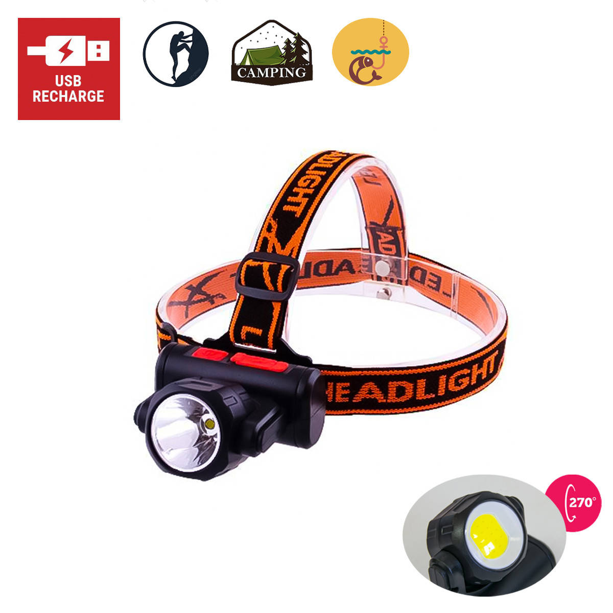 Фонарик налобный аккумуляторный BL-2001 XPE LED+4SMD светодиодный фонарик на голову | налобний ліхтар (ZK), Черный
Фонарик налобный аккумуляторный BL-2001 XPE LED+4SMD светодиодный фонарик на голову | налобний ліхтар (ZK), Черный