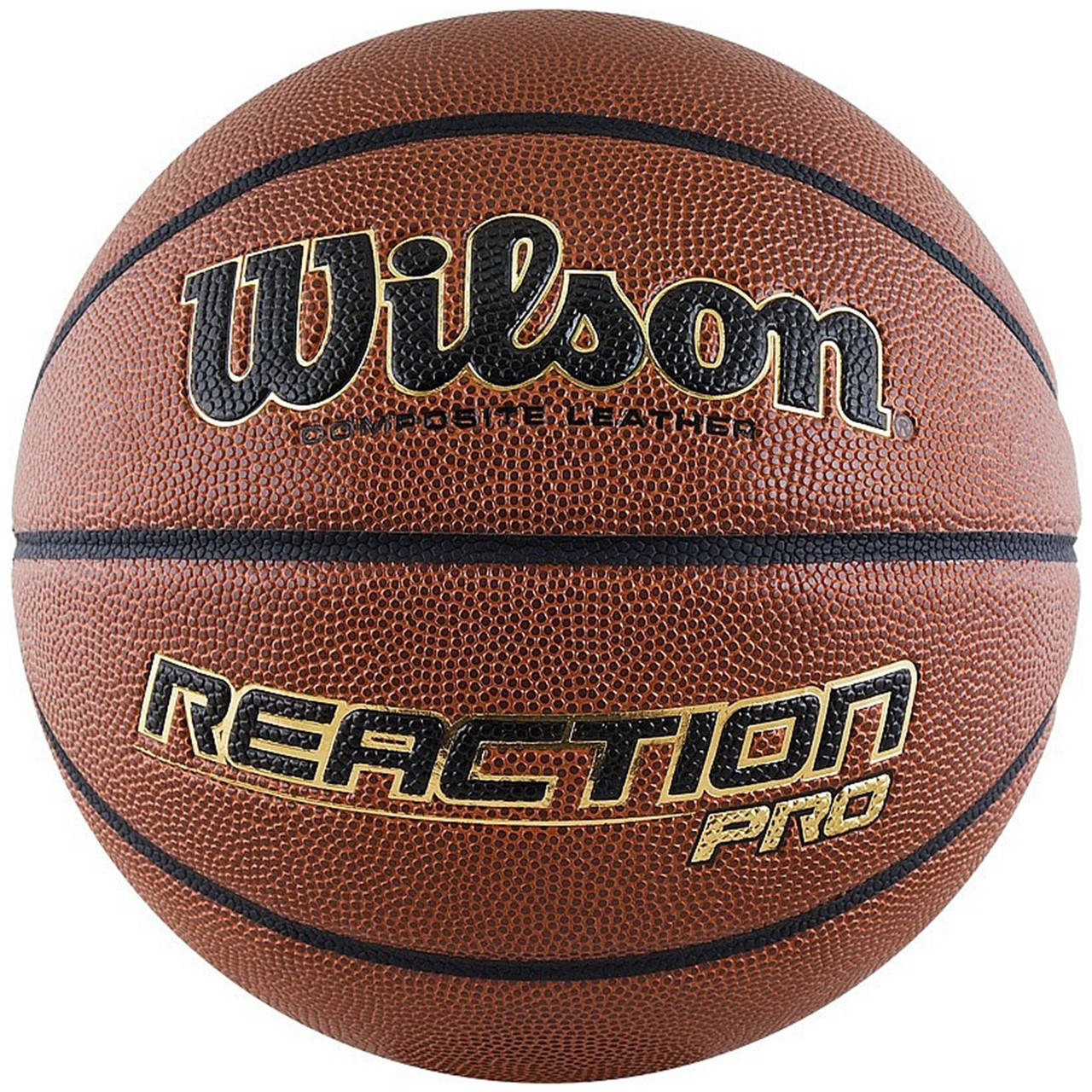 Мяч баскетбольный Wilson Reaction Pro 29,5" размер 7 композитная кожа коричневый (WTB10137XB07)
Мяч баскетбольный Wilson Reaction Pro 29,5" размер 7 композитная кожа коричневый (WTB10137XB07)