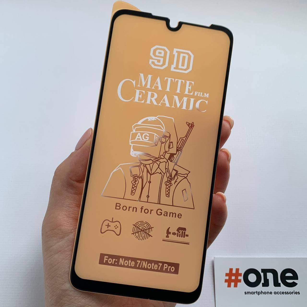 Пленка для Xiaomi Redmi Note 7 МАТОВАЯ керамическая пленка на экран сяоми редми нот 7 черная CRM, Черный
Пленка для Xiaomi Redmi Note 7 МАТОВАЯ керамическая пленка на экран сяоми редми нот 7 черная CRM, Черный