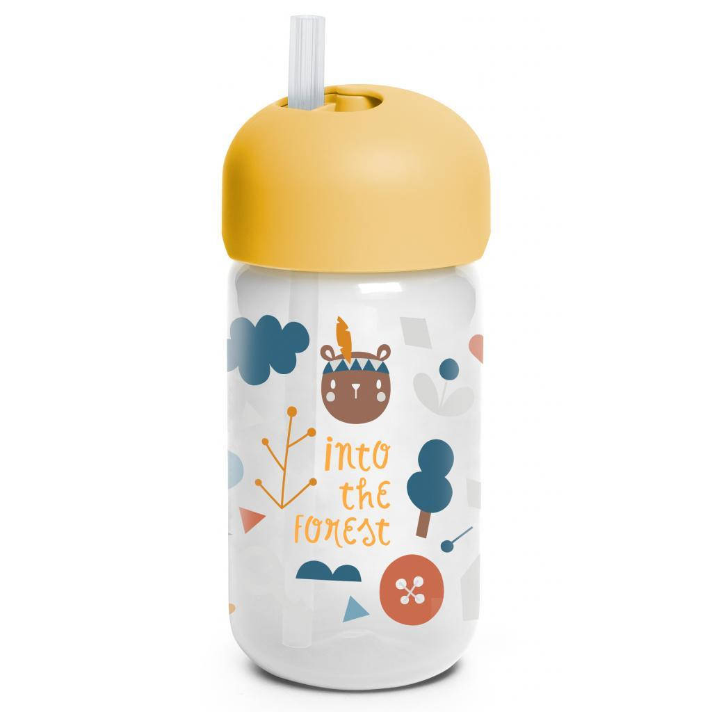 Поильник-непроливайка с трубочкой Suavinex Лесные истории 340 мл Yellow (401207), Желтый
Поильник-непроливайка с трубочкой Suavinex Лесные истории 340 мл Yellow (401207), Желтый
