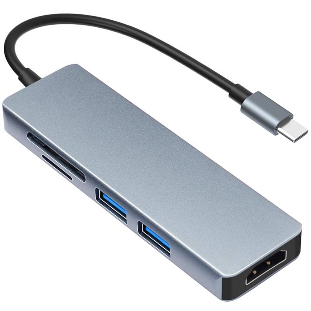 Мультипортовый USB-C хаб - разветвитель для ноутбука Addap MH-11 | Адаптер 5в1: USB 3.0 / USB-C / SD / MicroSD
Мультипортовый USB-C хаб - разветвитель для ноутбука Addap MH-11 | Адаптер 5в1: USB 3.0 / USB-C / SD / MicroSD