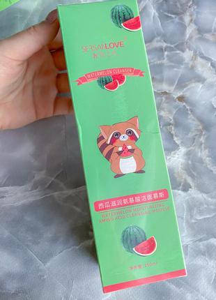 Пінка-мус для вмивання SERSANLOVE Watermelon Amino Acid Cleanser Mousse з екстрактом кавуна 150 мл
Пінка-мус для вмивання SERSANLOVE Watermelon Amino Acid Cleanser Mousse з екстрактом кавуна 150 мл