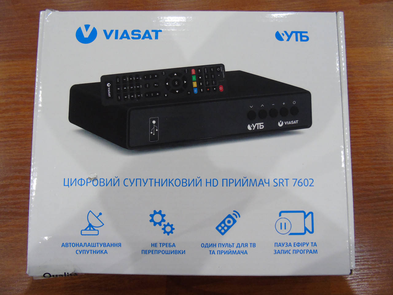 Тюнер VIASAT SRT 7602
Тюнер VIASAT SRT 7602