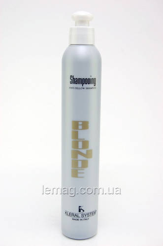 Купить Kleral Bleaching Blonde Anti Yellow Shampoo Шампунь антижелтый эффект 250 мл цена 515