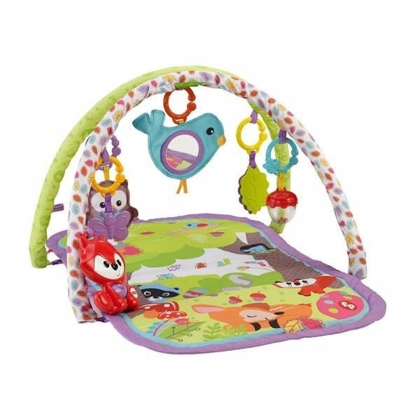 Fisher-Price Развивающий музыкальный коврик Лесные друзья лисенок 3-in-1 Musical Activity Gym
Fisher-Price Развивающий музыкальный коврик Лесные друзья лисенок 3-in-1 Musical Activity Gym