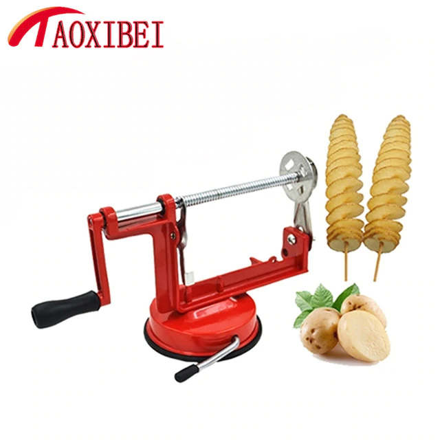 Машинка для спиральной нарезки картофеля Spiral Potato Slicer / картофелерезка / овощерезка / мультирезка, Красный
Машинка для спиральной нарезки картофеля Spiral Potato Slicer / картофелерезка / овощерезка / мультирезка, Красный