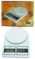 Весы кухонные пластиковые до 7 кг ELECTRONIC Kitchen Scale SF-400