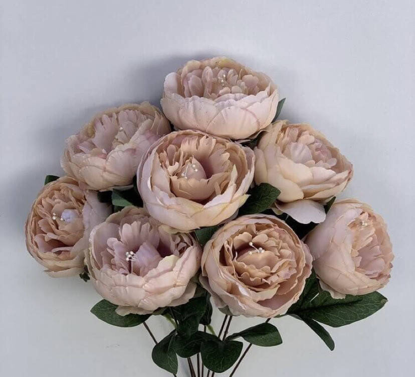 Искусственные цветы Пион “Капучино” не пресс. 
Искусственные цветы Пион “Капучино” не пресс.