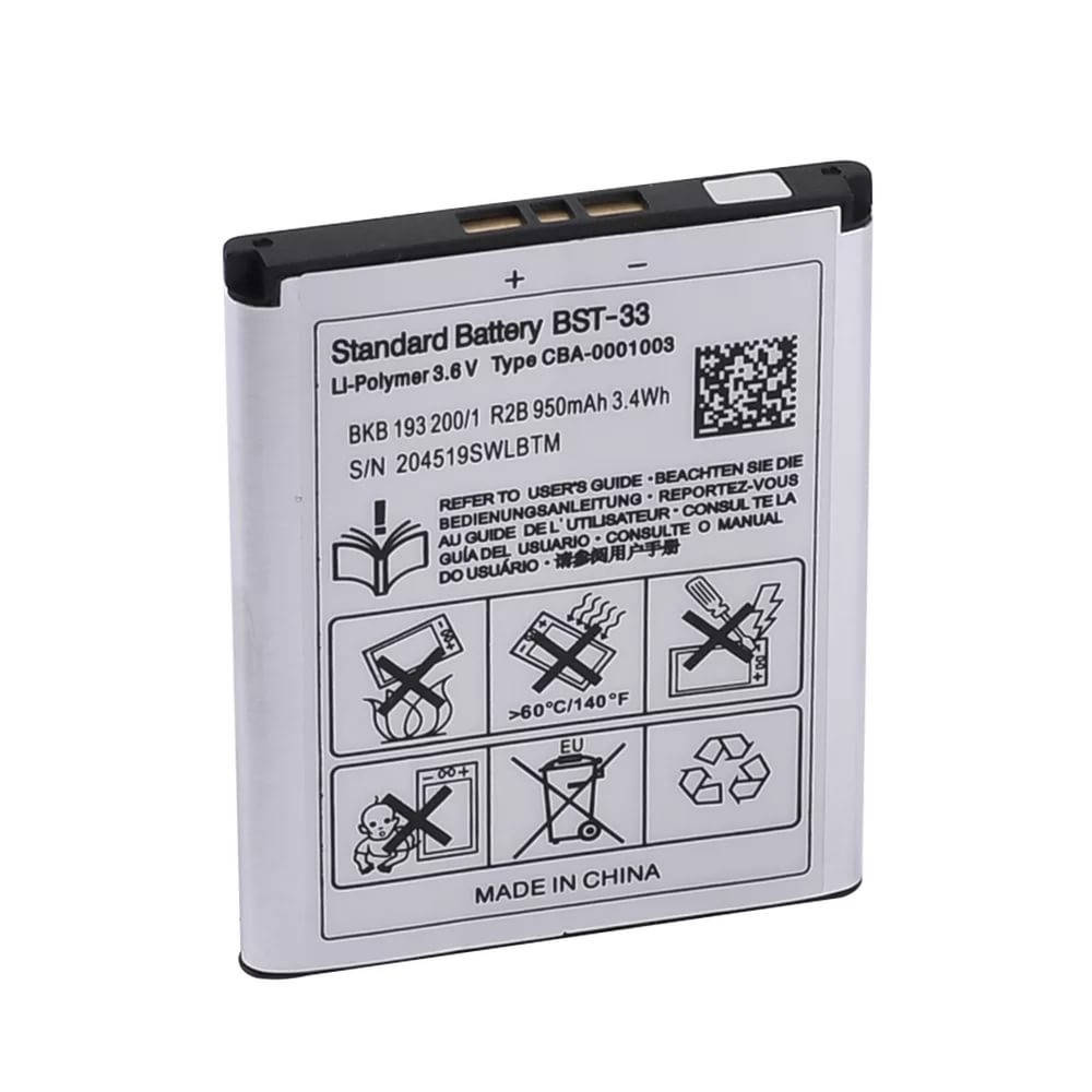 Аккумулятор для Sony Ericsson BST-33 K530i K550i, K630i K790i K800i K810i, M600i, P990i, T700 AA STANDART
Аккумулятор для Sony Ericsson BST-33 K530i K550i, K630i K790i K800i K810i, M600i, P990i, T700 AA STANDART
