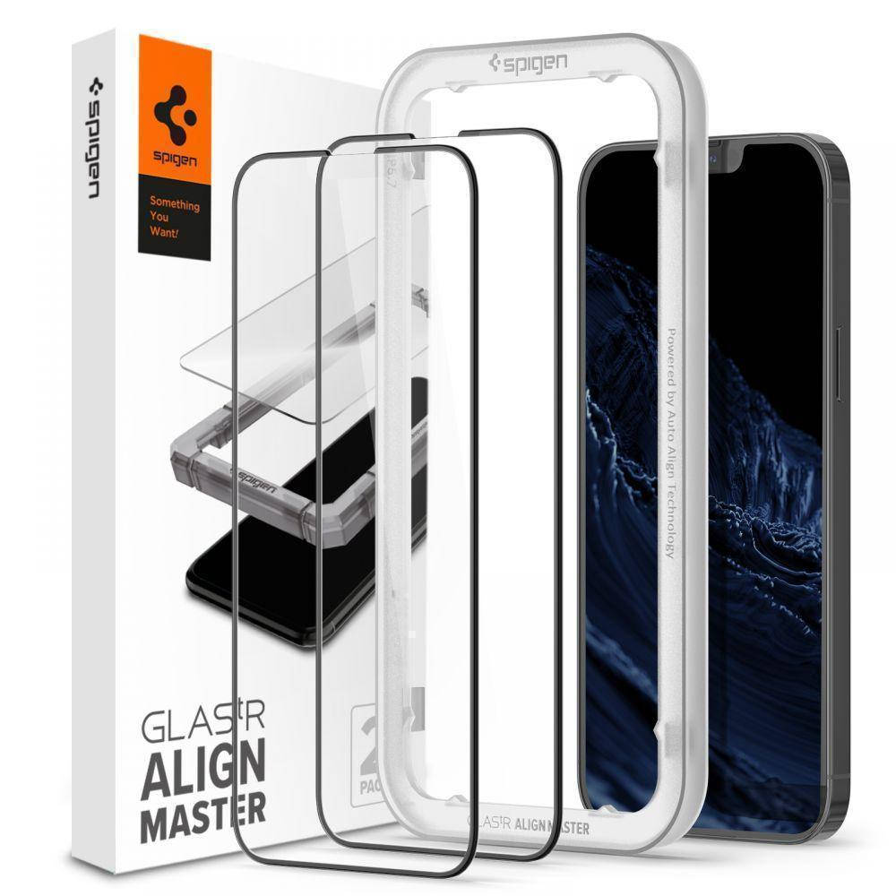 Защитное стекло Spigen Glas.tR Align Master Full Cover 2-Pack для iPhone 13 Pro Max Black (AGL03377), Черный
Защитное стекло Spigen Glas.tR Align Master Full Cover 2-Pack для iPhone 13 Pro Max Black (AGL03377), Черный