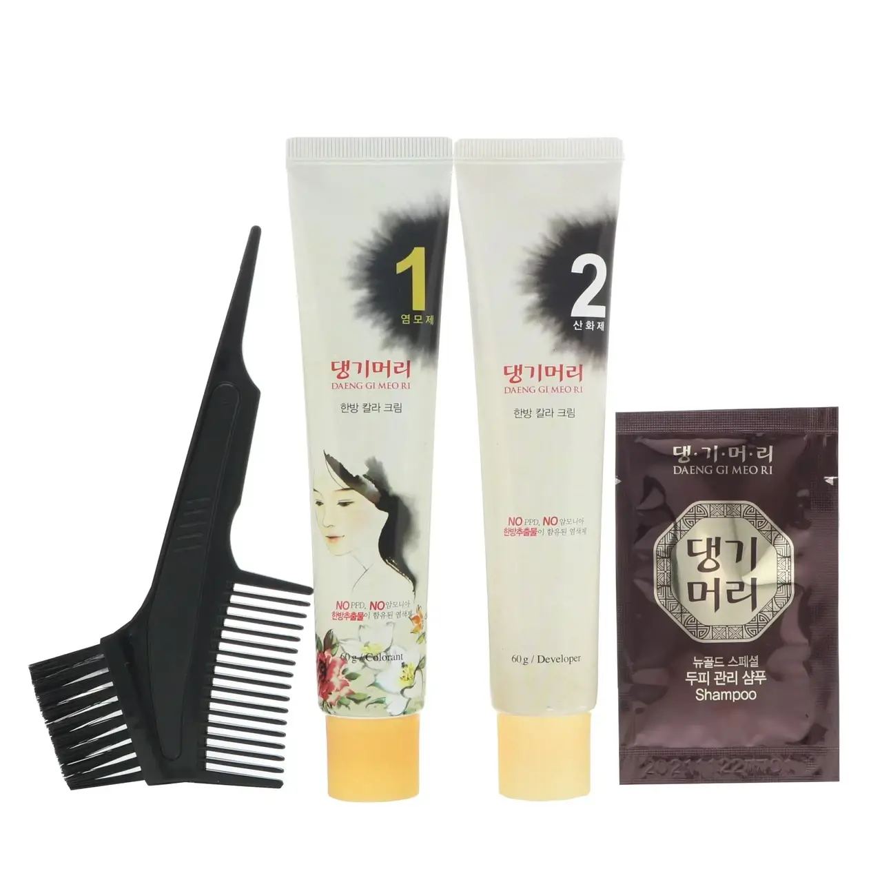 Doori Cosmetics, Daeng Gi Meo Ri, краска для волос с лекарственными травами, шатен, 1 набор
Doori Cosmetics, Daeng Gi Meo Ri, краска для волос с лекарственными травами, шатен, 1 набор
