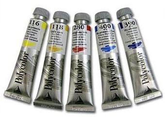 Краска акриловая Белила цинковые «Maimeri Policolor» (туба 20 мл)