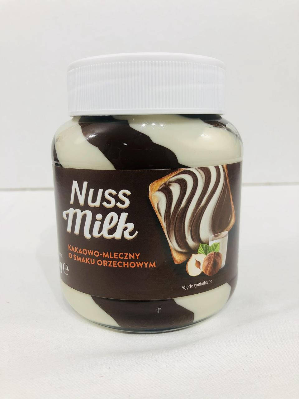 Шоколадна паста NussMIlk kakao mleczny 400гр
Шоколадна паста NussMIlk kakao mleczny 400гр