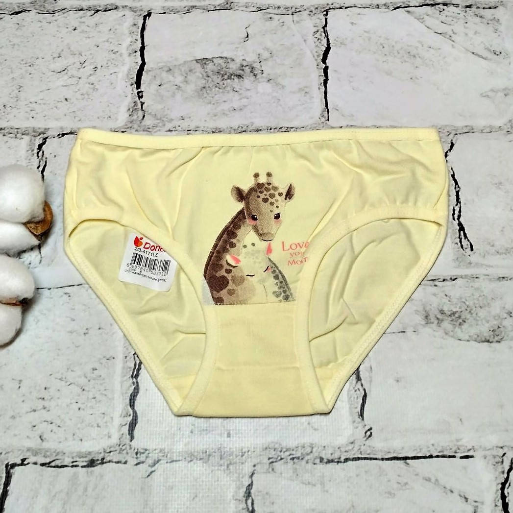Трусики для девочки от 2 до 3 лет, Жираф, донелла Donella оригинал трусы детские нижнее белье, Желтый
Трусики для девочки от 2 до 3 лет, Жираф, донелла Donella оригинал трусы детские нижнее белье, Желтый