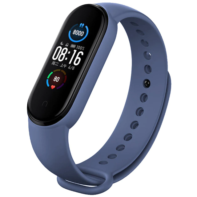 Силиконовый ремешок для фитнес - трекера Xiaomi Mi Band 6 Silicone / Сяоми ми бенд 6 Синий
Силиконовый ремешок для фитнес - трекера Xiaomi Mi Band 6 Silicone / Сяоми ми бенд 6 Синий