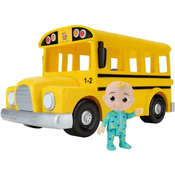 Игровой набор Cocomelon Musical Yellow School Bus CMW0015
Игровой набор Cocomelon Musical Yellow School Bus CMW0015