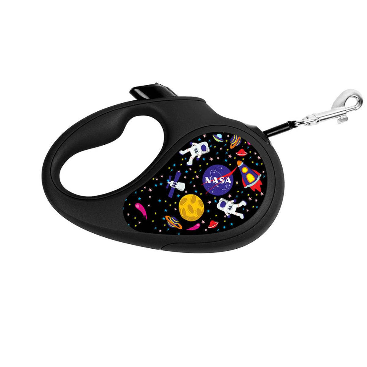 Повідець-рулетка для собак WAUDOG R-leash, малюнок "NASA", XS, до 12 кг, 3 м, світловідбиваюча стрічка, чорний, Черный
Повідець-рулетка для собак WAUDOG R-leash, малюнок "NASA", XS, до 12 кг, 3 м, світловідбиваюча стрічка, чорний, Черный