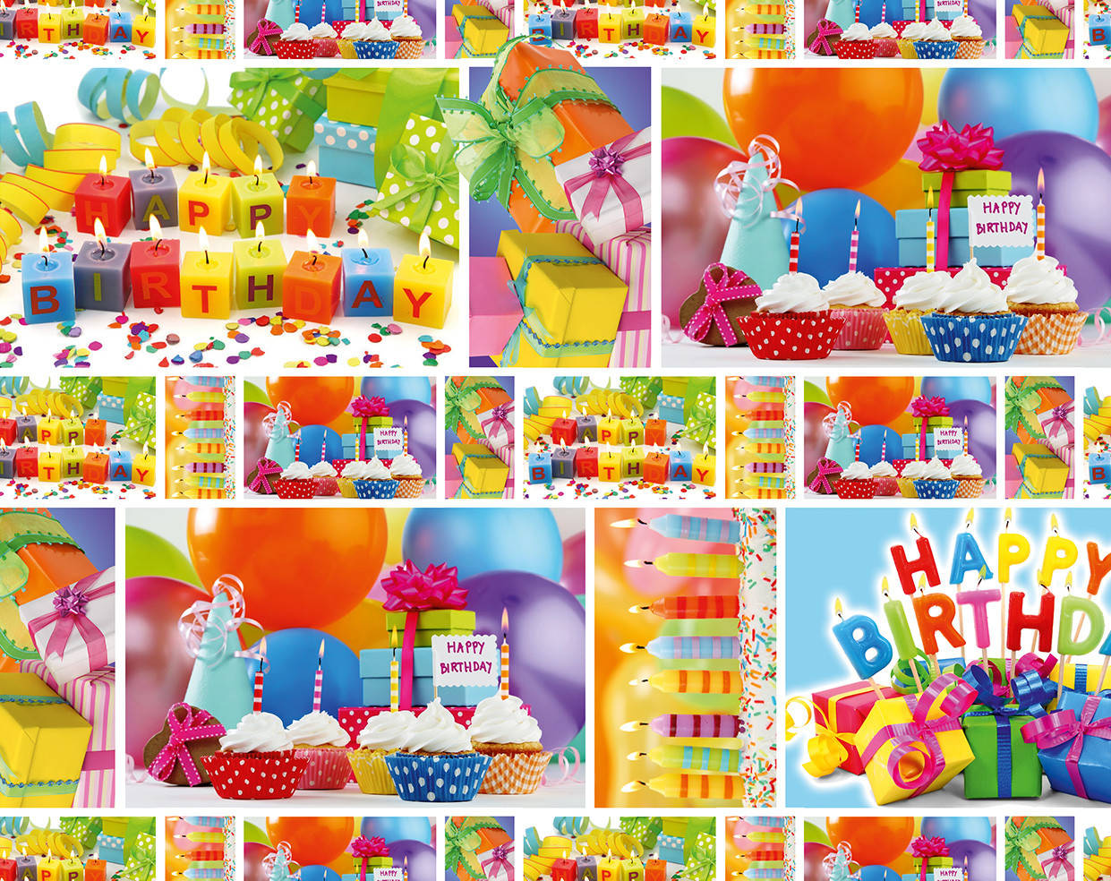Подарочная бумага для упаковки " Happy Birthday ", 5 шт/уп 
Подарочная бумага для упаковки " Happy Birthday ", 5 шт/уп
