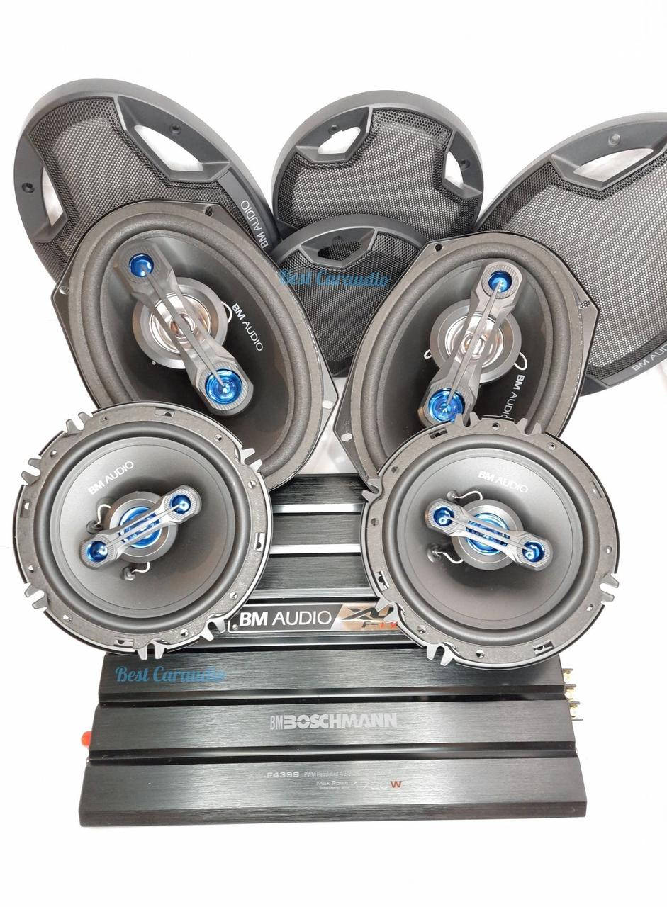 Набор автоакустики BOSCHMANN: Овальные XJ3-996B 500 Вт+16 см XJ3-663B 330 Вт+4-канальный усилитель XW-4399
Набор автоакустики BOSCHMANN: Овальные XJ3-996B 500 Вт+16 см XJ3-663B 330 Вт+4-канальный усилитель XW-4399