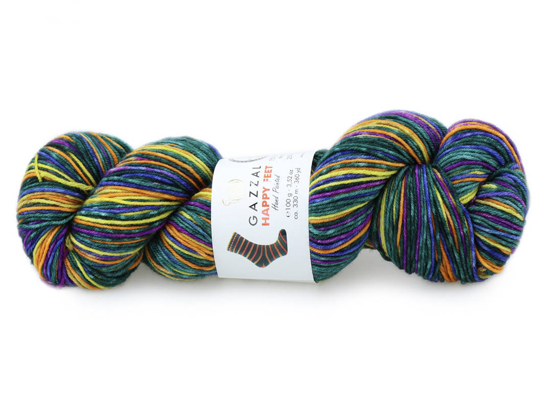 Gazzal Happy Feet, №3250, Секционное крашение
Gazzal Happy Feet, №3250, Секционное крашение