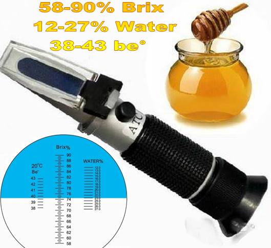 Рефрактометр для меда RHB-90ATC 58-90% Brix влажность 12-27%
Рефрактометр для меда RHB-90ATC 58-90% Brix влажность 12-27%