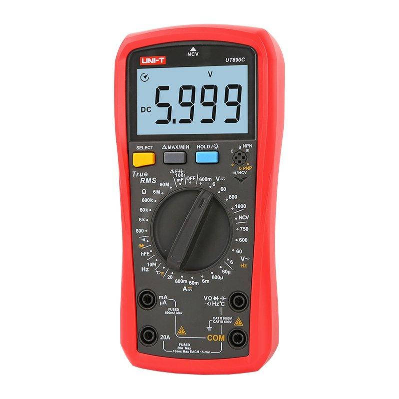 Цифровой мультиметр UNI-T UT890C
Цифровой мультиметр UNI-T UT890C
