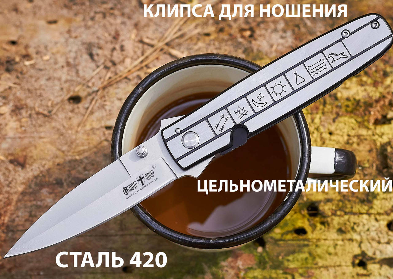 Нож складной карманный серый с клипсой для ношения, на рыбалку, в поход или на пикник, нержавеющая сталь 420, Серебристый
Нож складной карманный серый с клипсой для ношения, на рыбалку, в поход или на пикник, нержавеющая сталь 420, Серебристый