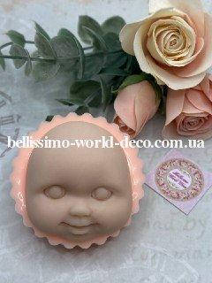 Силиконовая форма (Молд) "Лицо" , 3,7смх3,3см 
Силиконовая форма (Молд) "Лицо" , 3,7смх3,3см