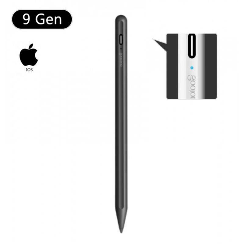 Стилус Goojodoq для планшета Apple iPad 2018-2021 9 Gen Magnetic USB-C 1.2mm Black (4000880993452B), Черный
Стилус Goojodoq для планшета Apple iPad 2018-2021 9 Gen Magnetic USB-C 1.2mm Black (4000880993452B), Черный