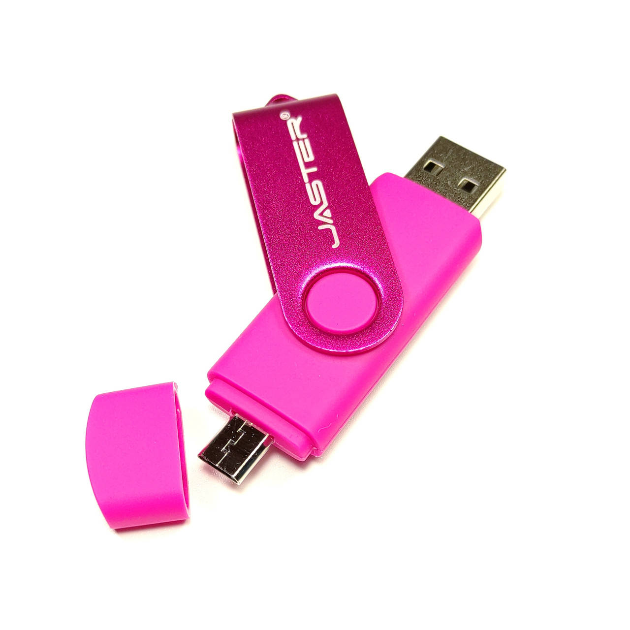 Двухсторонняя USB+Micro usb флешка Jaster Flash 64GB OTG, розовая (В подарок переходник Type-C), Розовый
Двухсторонняя USB+Micro usb флешка Jaster Flash 64GB OTG, розовая (В подарок переходник Type-C), Розовый