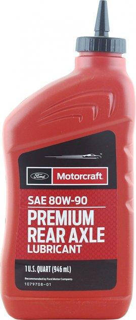 Оригинальное трансмиссионное масло Ford Motorcraft 80W-90 946 мл. Premium Rear Axle Lubricant XY-80W90-QL
Оригинальное трансмиссионное масло Ford Motorcraft 80W-90 946 мл. Premium Rear Axle Lubricant XY-80W90-QL