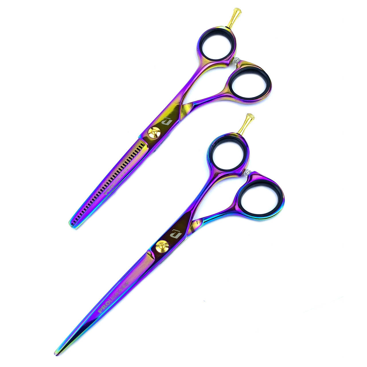 Набор парикмахерских ножниц PROline 6,0'' PL101 Rainbow (3 класс) 
Набор парикмахерских ножниц PROline 6,0'' PL101 Rainbow (3 класс)