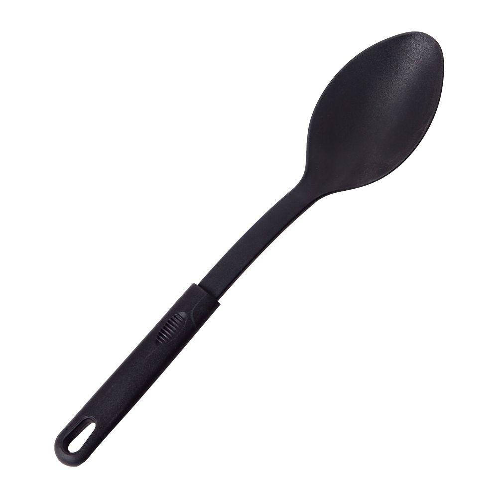 Ложка кухарська пластикова чорна
Ложка кухарська пластикова чорна